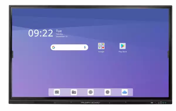 Интерактивен мулти-тъч дисплей TRIUMPH BOARD 86" IFP BLACK G, Android 14