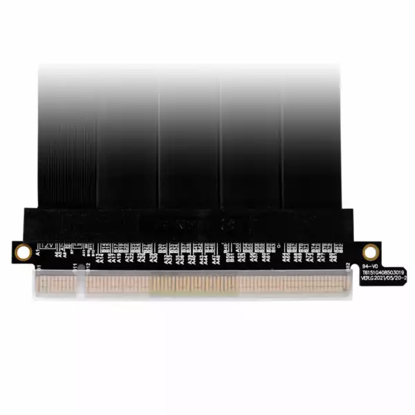Кабел Lian Li PW-PCIV-4-90X PCIe 4.0 Riser Cable - 900mm, Черен