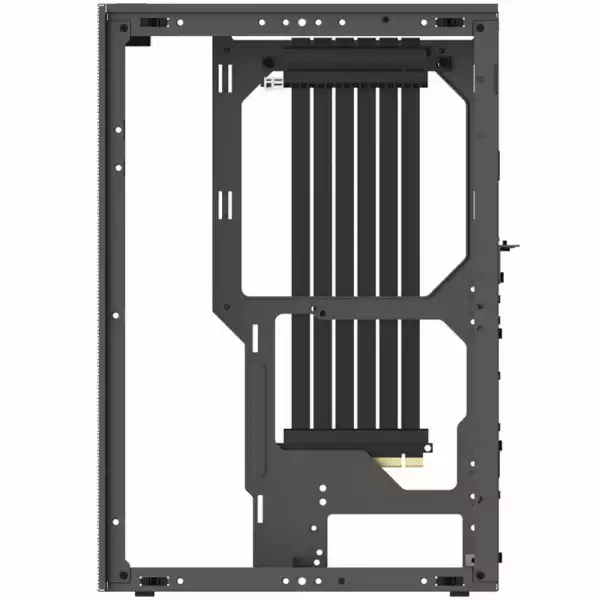 Кабел Ssupd Riser Flat Ribbon Cable - PCIe 4.0, 270mm - Черен
