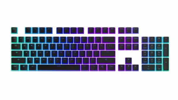 Капачки за механична клавиатура ENDORFY - 104 бр PBT - US Layout