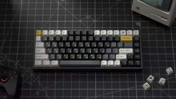 Капачки за механична клавиатура Keychron Cherry Profile Dye-Sub PBT Full Keycap Set - Retro Garage