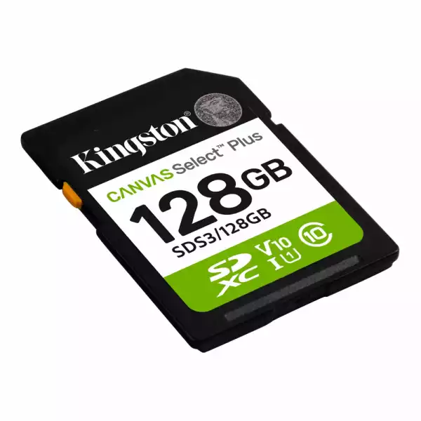 Карта памет Kingston Canvas Select Plus SD 128GB