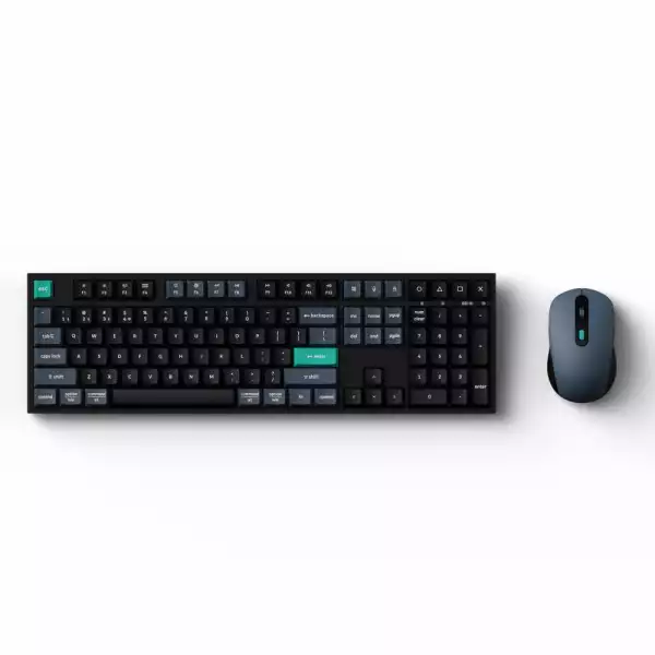 Комплект клавиатура и мишка Keychron B36 Deep Black и BM25 Wireless/BT/Wired Combo - TKL