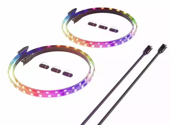 Комплект ARGB LED Ленти 2бр HYTE LS30 - 330 mm