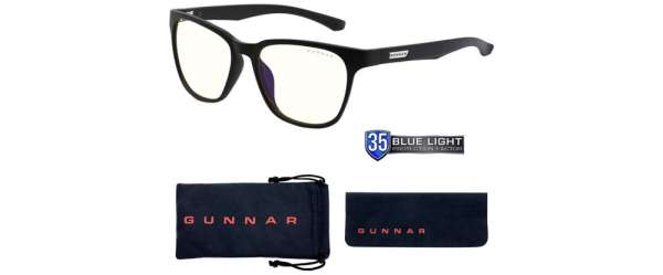Компютърни очила GUNNAR Berkeley Onyx, Clear, Черен