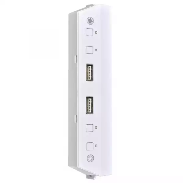 Контролер Lian Li LAN216-1X, I/O-Panel ARGB за LANCOOL 216 кутия, Бял