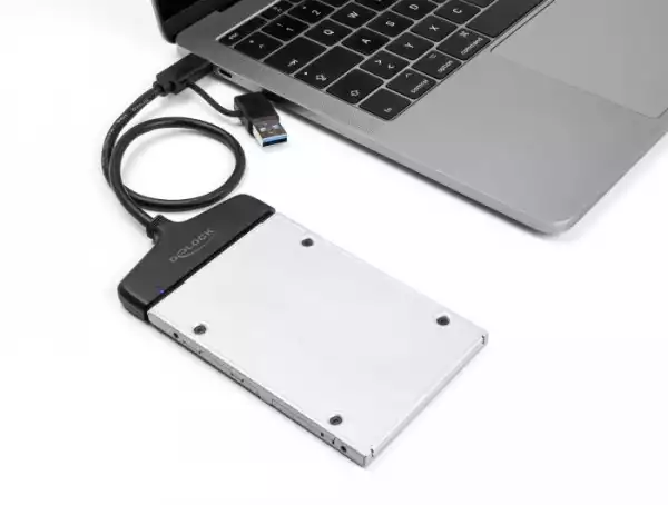 Конвертор Delock, USB-C / USB-A - SATA 6 Gb/s