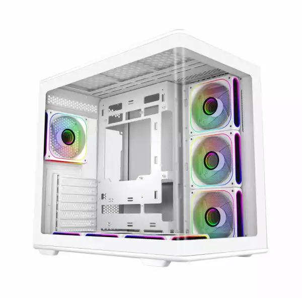 Кутия CoolerMaster Elite 600 - Бял