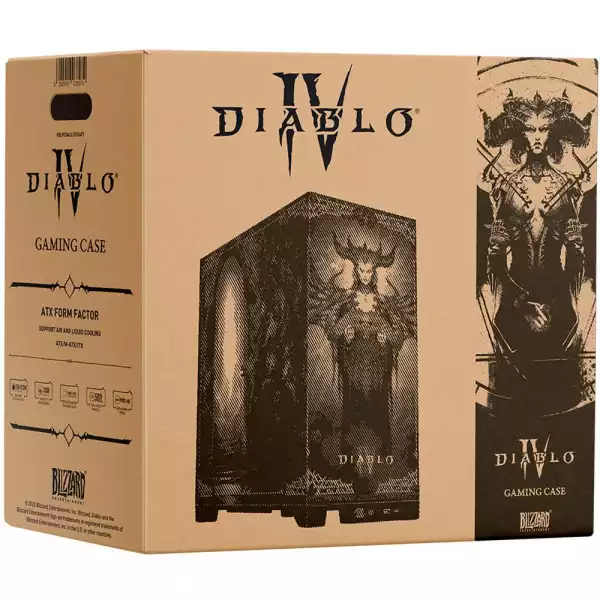 Кутия Diablo IV - Lilith PC Gaming Case Limited Edition ATX Кутия Diablo IV - Lilith PC Gaming Case Limited Edition ATX