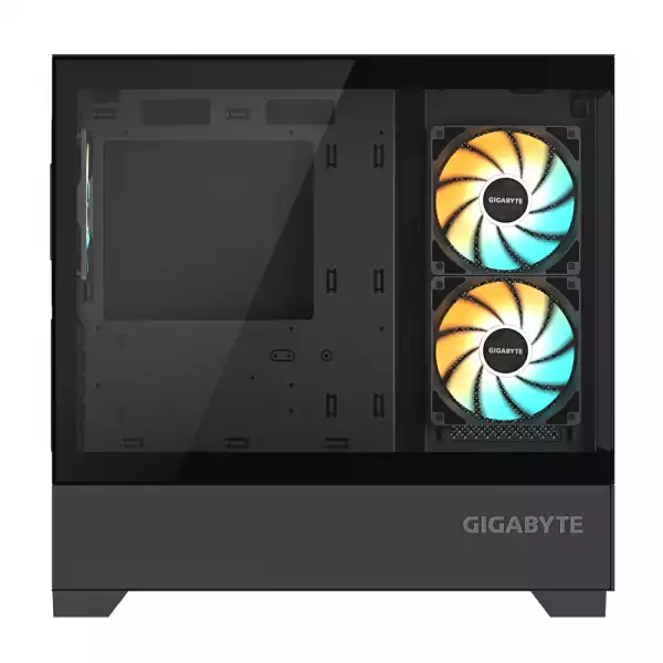Кутия GIGABYTE C201 PANORAMIC + 3 ARGB Вентилатора