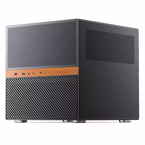 Кутия Jonsbo N6 NAS Micro-ATX - Black