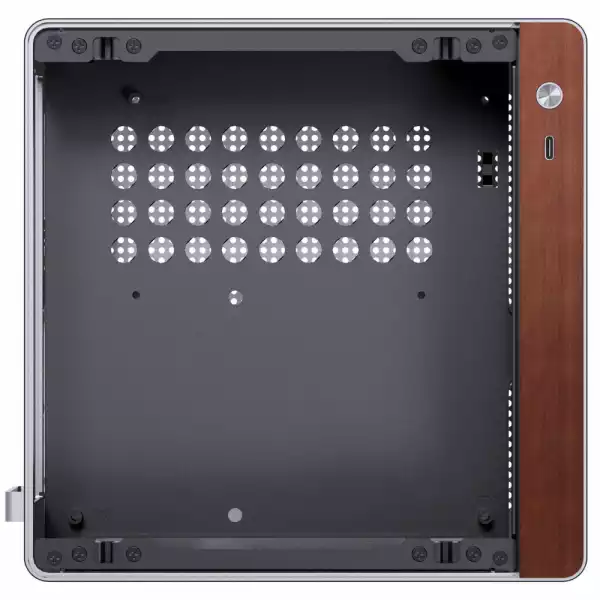 Кутия Jonsbo NV10 Mini ITX - Silver Кутия Jonsbo NV10 Mini ITX - Silver