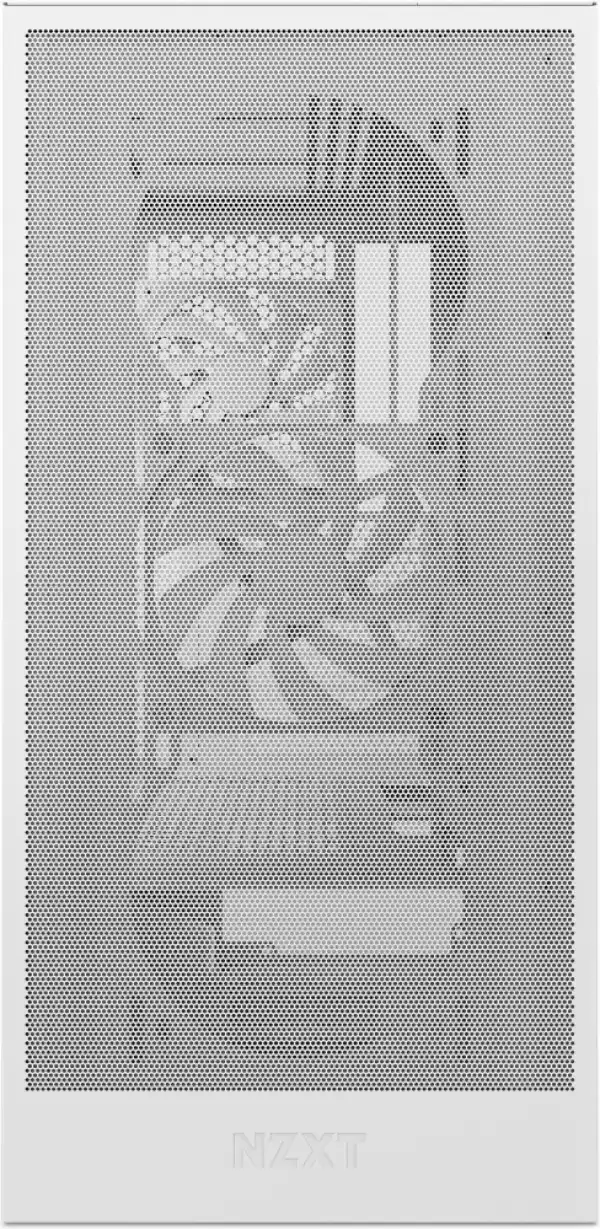Кутия NZXT H5 Flow 2024 White, Mid-Tower