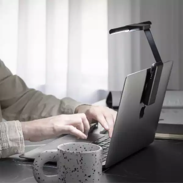 Лампа за четене за лаптоп BenQ LaptopBar - Черно Лампа за четене за лаптоп BenQ LaptopBar - Черно