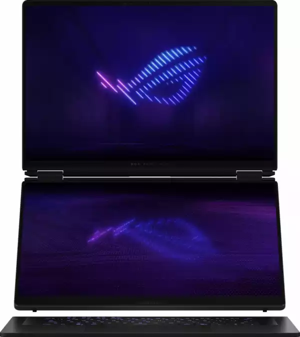 Лаптоп  ASUS ROG Zephyrus Duo 16 2026 GX651AX-SR086X - 16" OLED Touchscreen, 120Hz, 2.8K, Intel Core Ultra 9 386H, 64GB LPDDR5X, 2TB SSD, RTX 5090 24GB GDDR7, Win 11 Pro