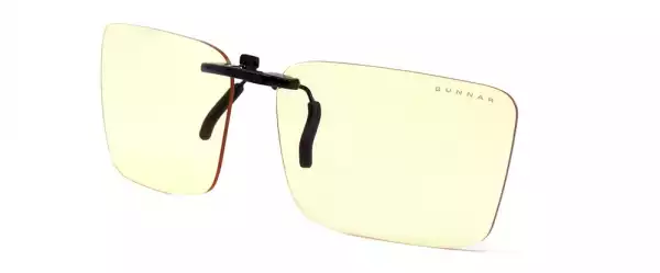 Лещи за очила Gunnar Clip On - Amber Onyx