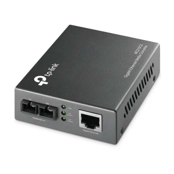 Медиен конвертор TP-LINK MC210CS, 1xGigabit 10/100/1000