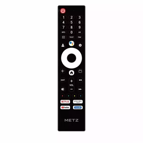 METZ Телевизор 55" UHD LED SMART TV,4K, Google TV, Frameless,2x10W