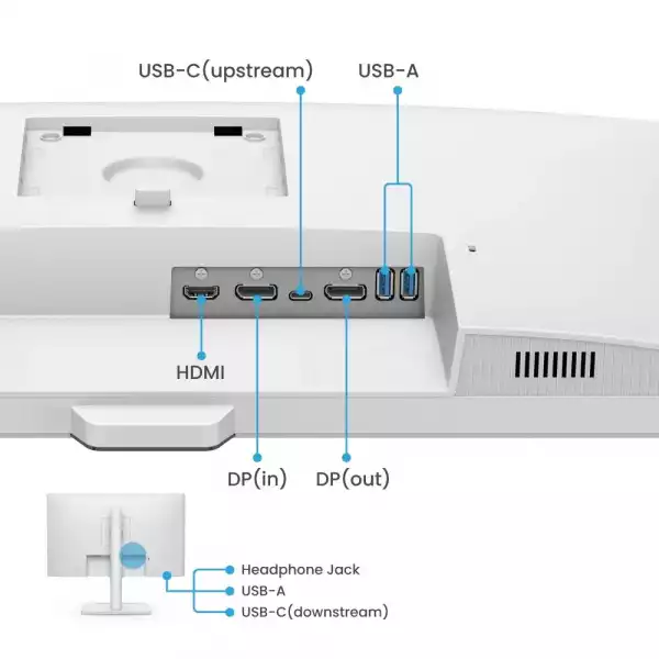 Монитор BenQ GW2790QT, 27" IPS QHD, 75Hz, HDMI, DP, USB-C