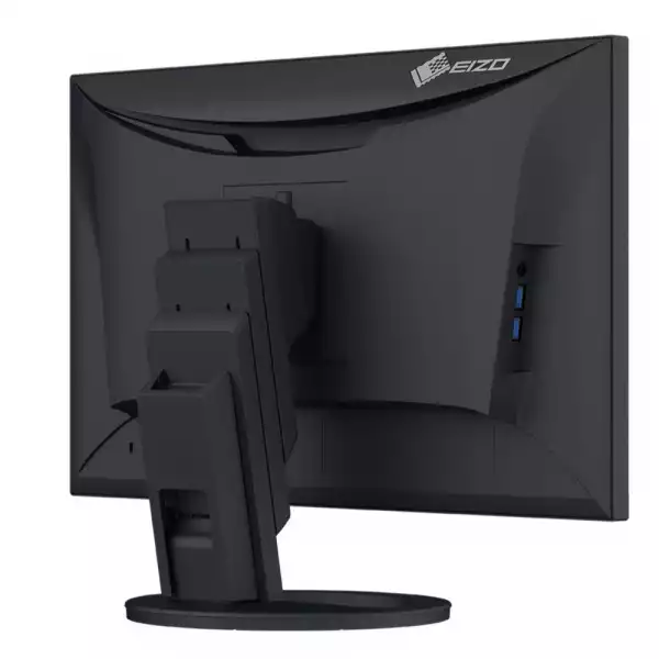 Монитор EIZO FlexScan EV2480, IPS, 23.8 inch, Wide, Full HD, HDMI, DisplayPort, USB-C, Черен