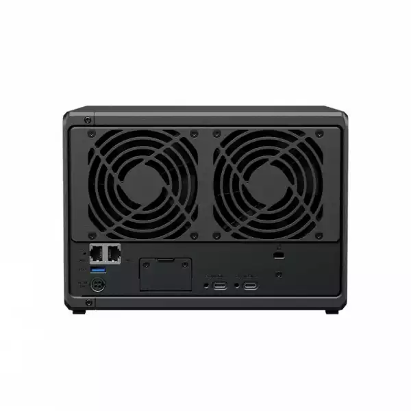 Мрежов сторидж Synology NAS DS1525+, за 5 диска, AMD Ryzen V1500B, 8GB DDR4 SODIMM