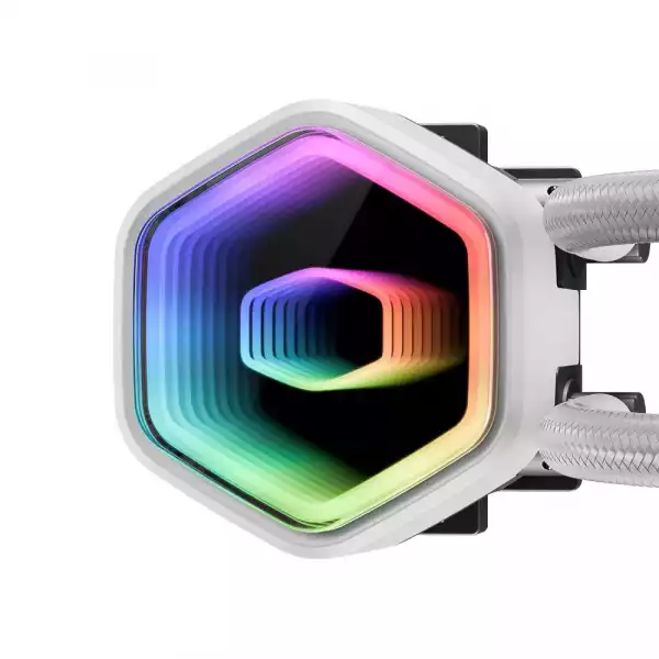 Охладител за процесор Cooler Master Master Liquid 240 Core II ARGB White Edition