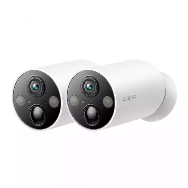 Охранителна WiFi камера TP-Link Tapo C425, Външен/вътрешен монтаж, WiFi - 2 Броя