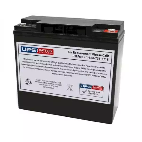 Оловна батерия RITAR (EV12-18), AGM, 12V, 18Ah, F13(M5), За електрически колички