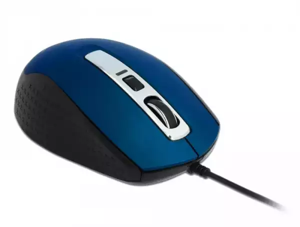 Оптична мишка DeLock, USB-A, 5 бутона , Синя Оптична мишка DeLock, USB-A, 5 бутона , Синя