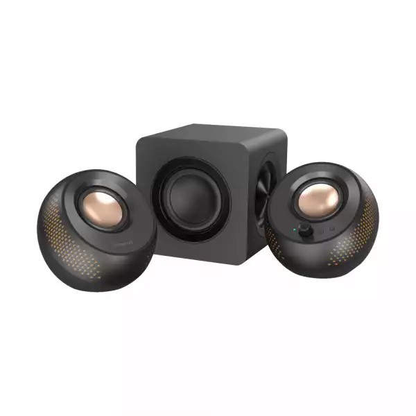 Озвучителна система 2.1 Creative Pebble X Plus, USB-C, Bluetooth, 15W