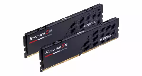 Памет G.SKILL Ripjaws S5 Black 32GB(2x16GB) DDR5 5200MHz F5-5200J3636C16GX2-RS5K