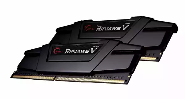 Памет G.SKILL Ripjaws V Black 16GB(2x8GB) DDR4 3200MHz F4-3200C16D-16GVKB