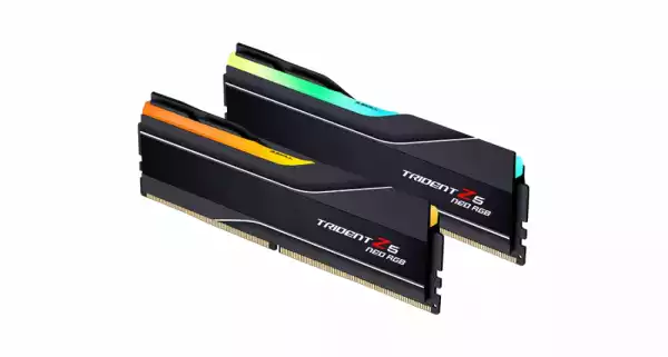 Памет G.SKILL Trident Z5 Neo RGB Black 32GB(2x16GB) DDR5 6000MHz CL30 AMD EXPO Памет G.SKILL Trident Z5 Neo RGB Black 32GB(2x16GB) DDR5 6000MHz CL30 AMD EXPO
