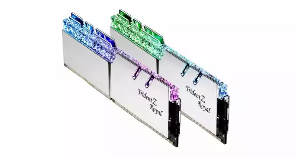 Памет G.SKILL Trident Z Royal 32GB(2x16GB) DDR4 3600MHz F4-3600C16D-32GTRSC