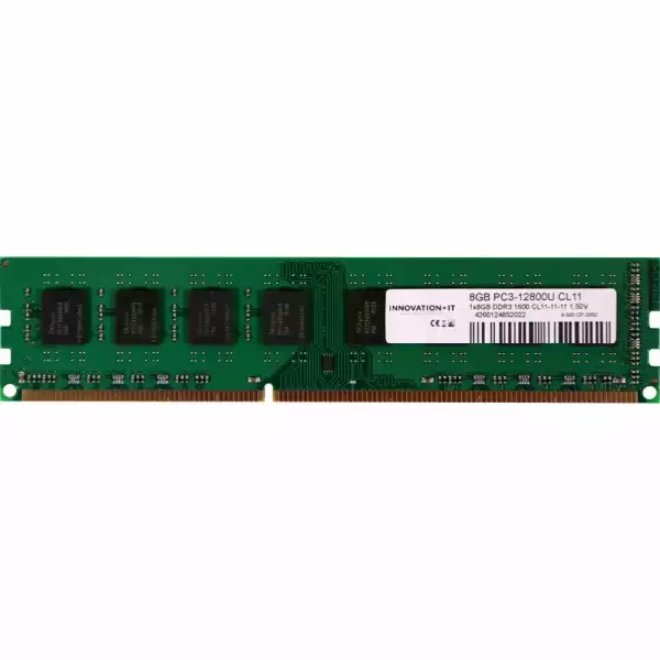 Памет Innovation IT 8GB DDR3 1600MHz, CL11, 1.5V