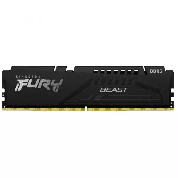 Памет Kingston FURY Beast Black 16GB DDR5 5200MHz Памет Kingston FURY Beast Black 16GB DDR5 5200MHz