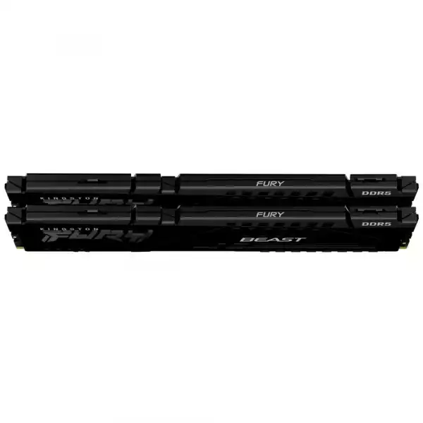 Памет Kingston FURY Beast Black 32GB(2x16GB) DDR5 6000MHz KF560C40BBK2-32