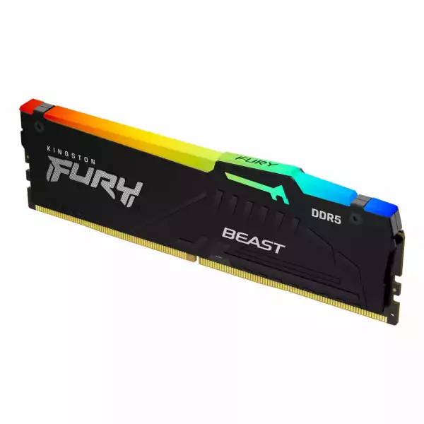 Памет Kingston FURY Beast RGB 16GB DDR5 - KF560C30BBA-16 Памет Kingston FURY Beast RGB 16GB DDR5 - KF560C30BBA-16