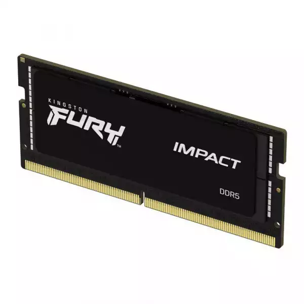 Памет Kingston FURY IMPACT 16GB SODIMM DDR5 5600MHz, CL40, KF556S40IB-16