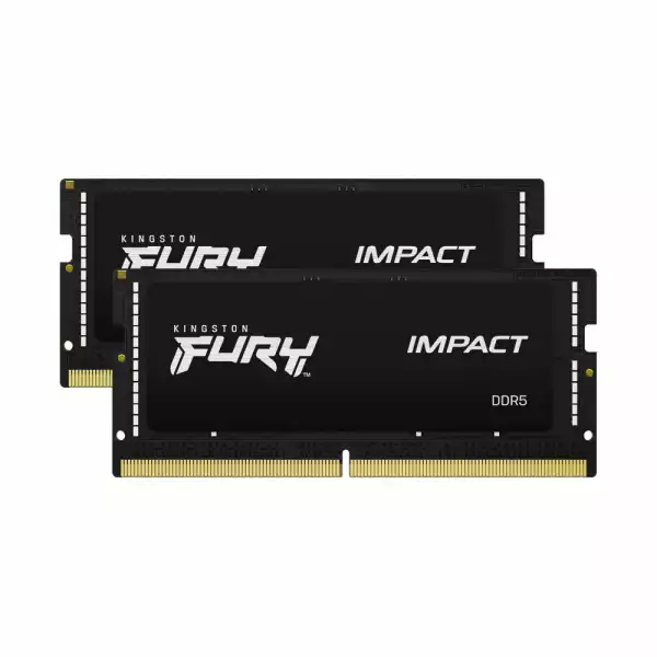 Памет Kingston FURY IMPACT, 64GB SODIMM DDR5, 5600MHz, CL40
