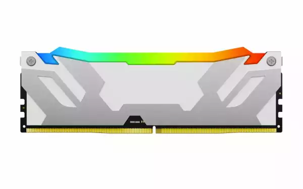Памет Kingston Fury Renegade White RGB 32GB(2x16GB) DDR5 8000MHz CL38 Памет Kingston Fury Renegade White RGB 32GB(2x16GB) DDR5 8000MHz CL38