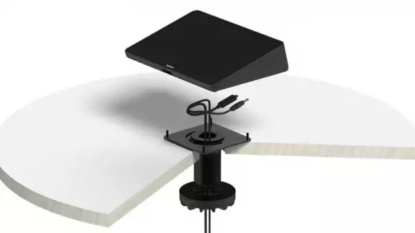 Поставка Logitech Tap Table Mount, За плот Поставка Logitech Tap Table Mount, За плот