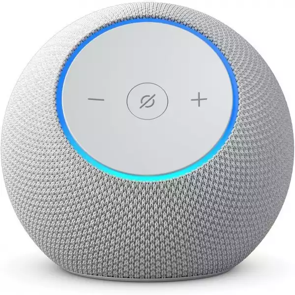 Преносима смарт тонколона Amazon Echo Dot Max 2025, Alexa, бял