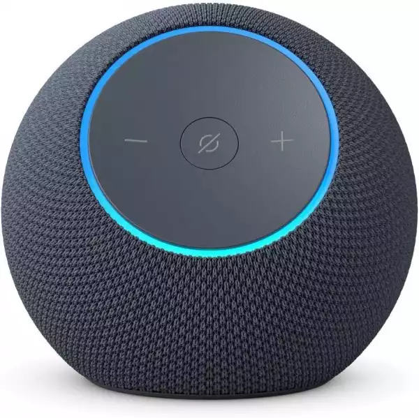 Преносима смарт тонколона Amazon Echo Dot Max 2025, Alexa, черен