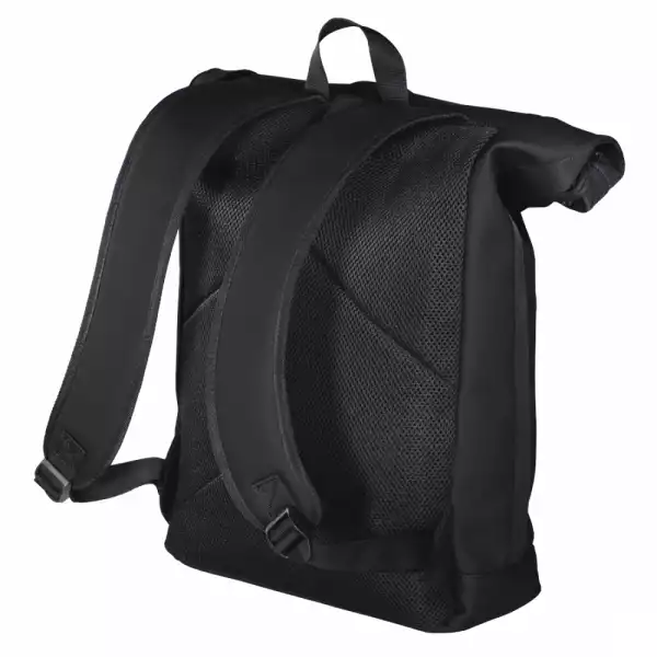 Раница за лаптоп HAMA Merida, Roll-Top, До 15.6", Черна, 216492