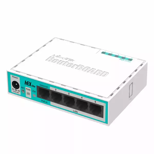 Рутер MiKrotik RB750R2, 10/100 Mbps, PoE, 64 MB, CPU 850MHz, Бял Рутер MiKrotik RB750R2, 10/100 Mbps, PoE, 64 MB, CPU 850MHz, Бял