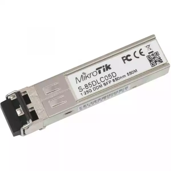 SFP модул Mikrotik S-85DLC05D, 1.25G, 550m SFP модул Mikrotik S-85DLC05D, 1.25G, 550m