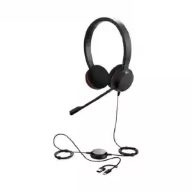 Слушалки с микрофон Jabra Evolve 20 MS Stereo USB-C/А Adapter