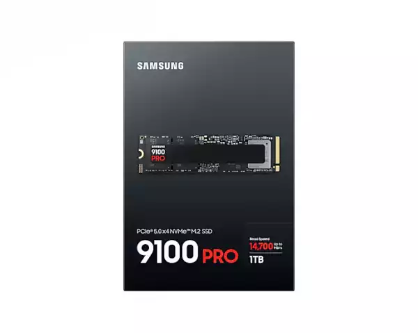 SSD SAMSUNG 9100 PRO 1TB, PCIe 5.0 NVMe M.2 Type 2280 SSD SAMSUNG 9100 PRO 1TB, PCIe 5.0 NVMe M.2 Type 2280