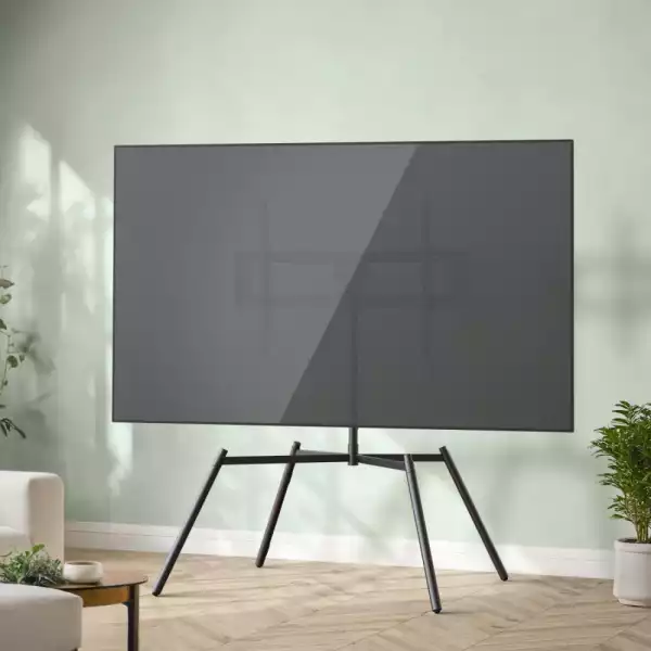 Стойка за TV, въртяща се, регулируема височина, 229 cm (90") до 50 kg